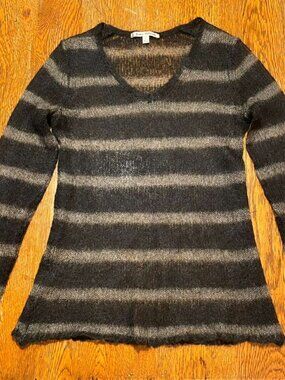 Summerweight mohair sweater